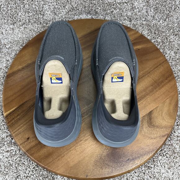 Skechers Hands Free Slip-Ins Parson Ralven Men’s 12 Wide Casual Wear Gray 204804 - Picture 7 of 12